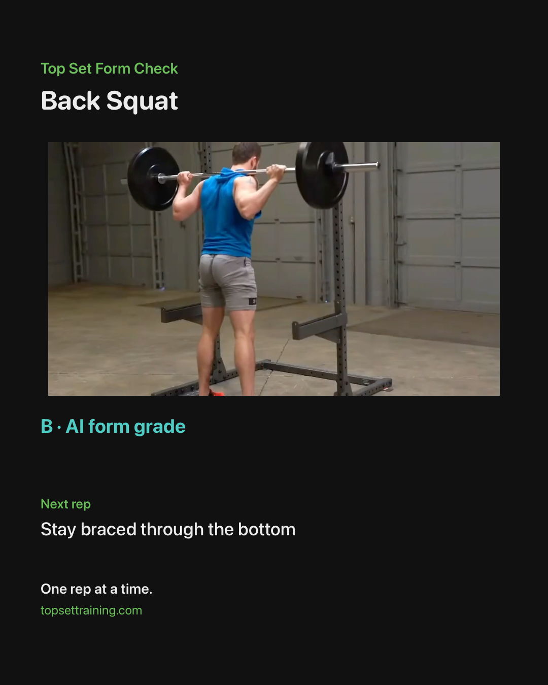 Example feed-sized form feedback card